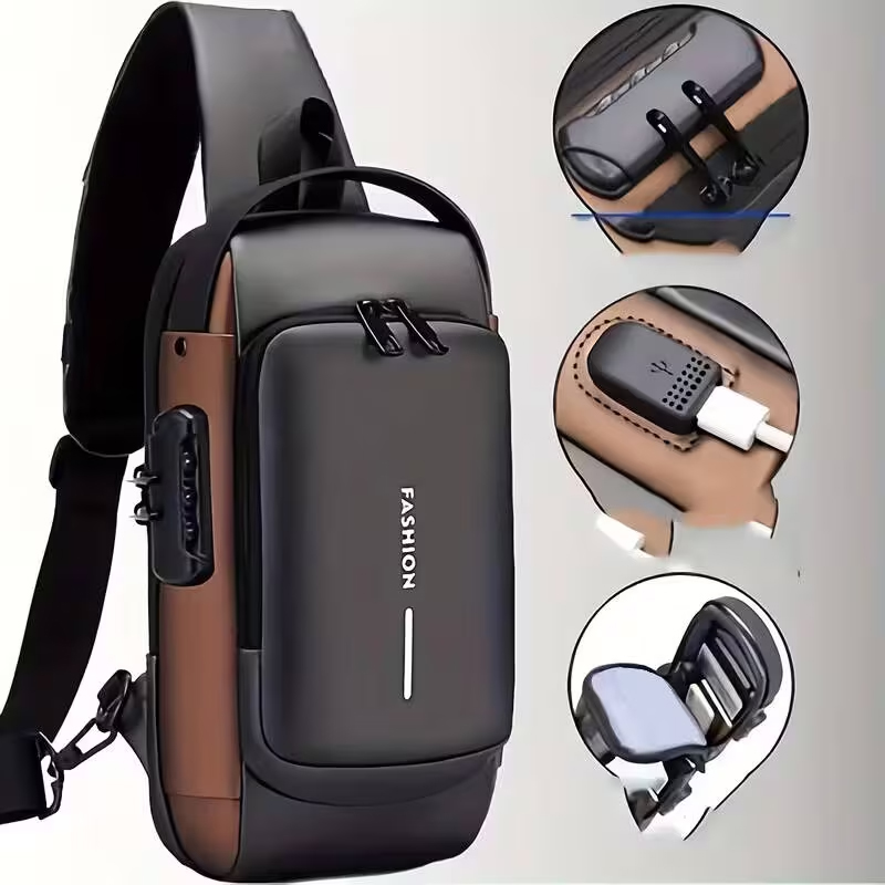 Motorcycle Gear Backpack - Anti-theft Motorcycle Backpack with Lockable Zippers