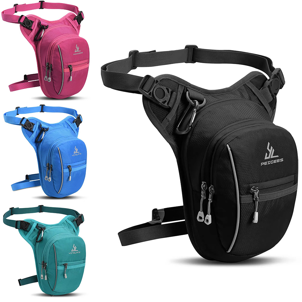 Motorcycle Gear Backpack - Motorcycle Leg Protector Bag,Fashionable Waist Bag,Outdoor