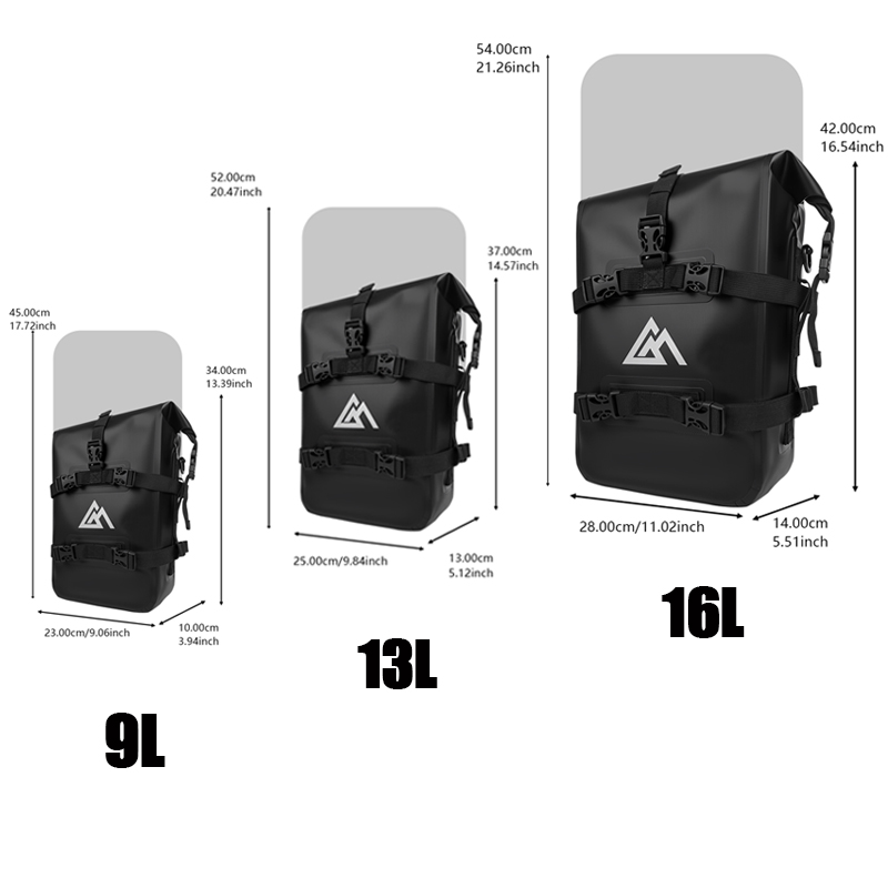Universal Motorcycle Bumpers B - Motorcycle Gear Backpack recension och pris