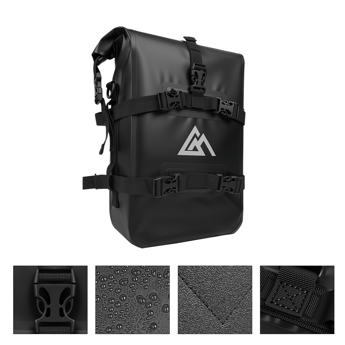 Universal Motorcycle Bumpers B - Motorcycle Gear Backpack recension och pris