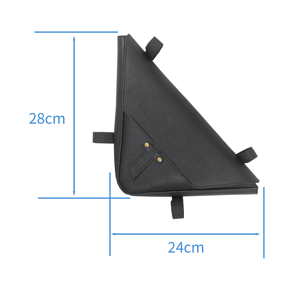 2PCS Motorcycle Triangle Bevel - Motorcycle Gear Backpack recension och pris