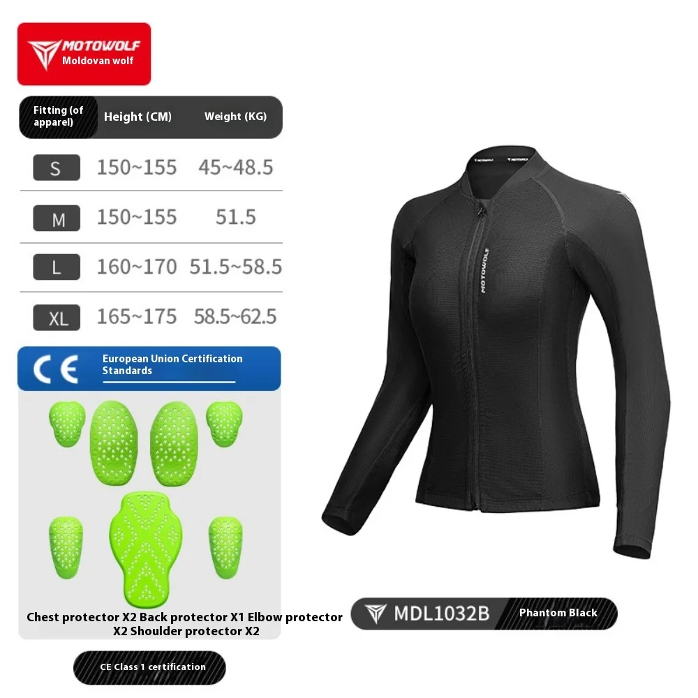 Motorcycle riding armor, summe - Motorcycle Gear Mesh recension och pris