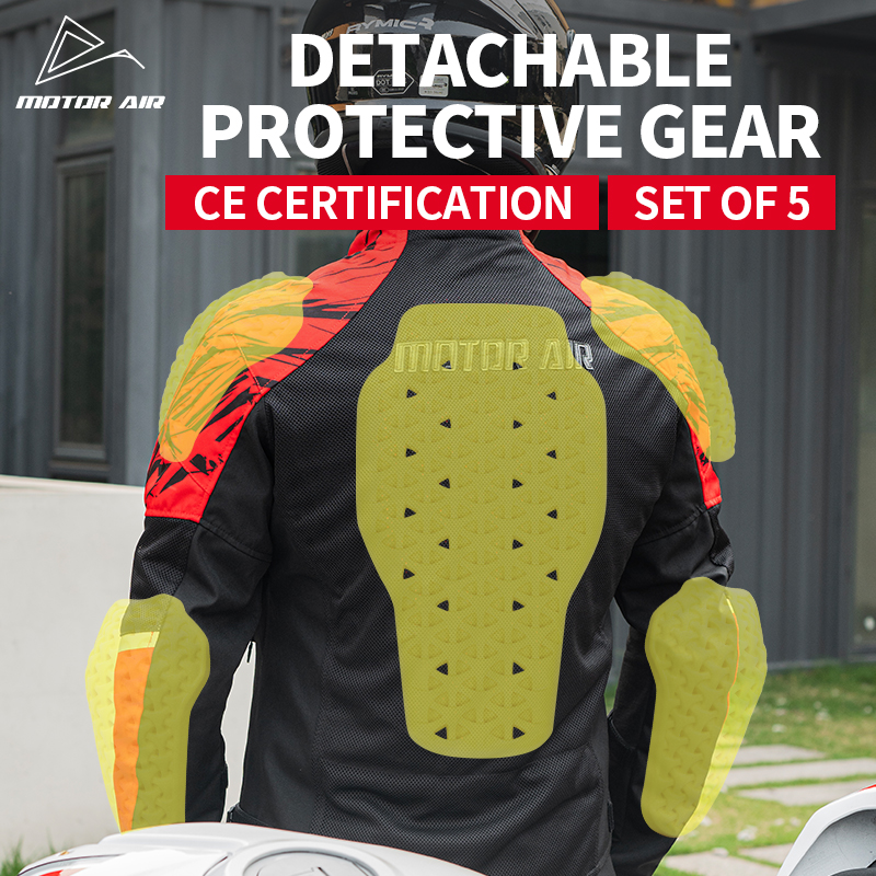 Black Motorcycle Jacket Men's  - Motorcycle Gear Mesh recension och pris