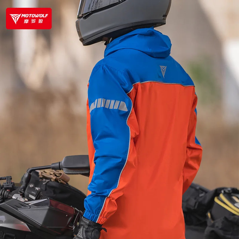 MOTOWOLF Motorcycle Raincoat A - Motorcycle Gear Mesh recension och pris