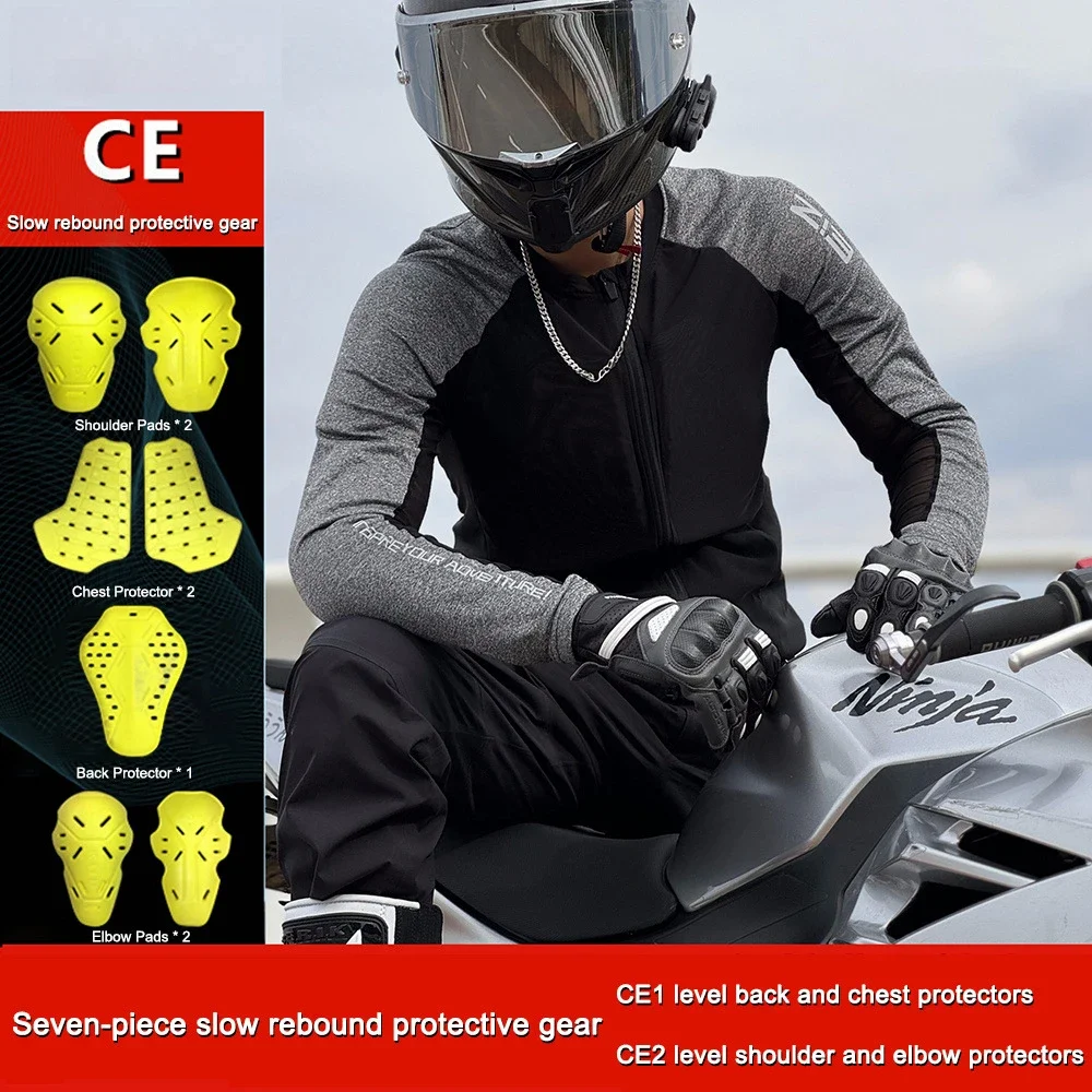 Motorcycle armor, cycling clot - Motorcycle Gear Mesh recension och pris