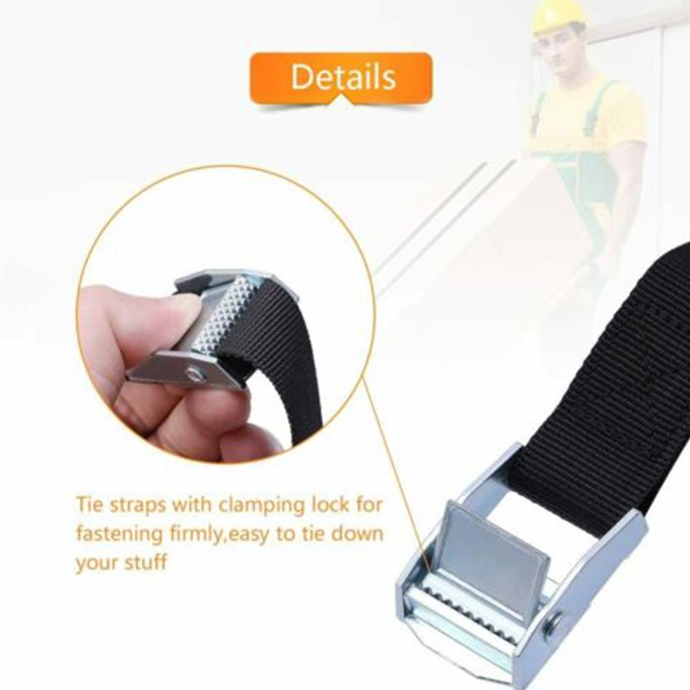 10PCS 40cm Black Buckle Tie-Do - Motorcycle Gear Backpack recension och pris